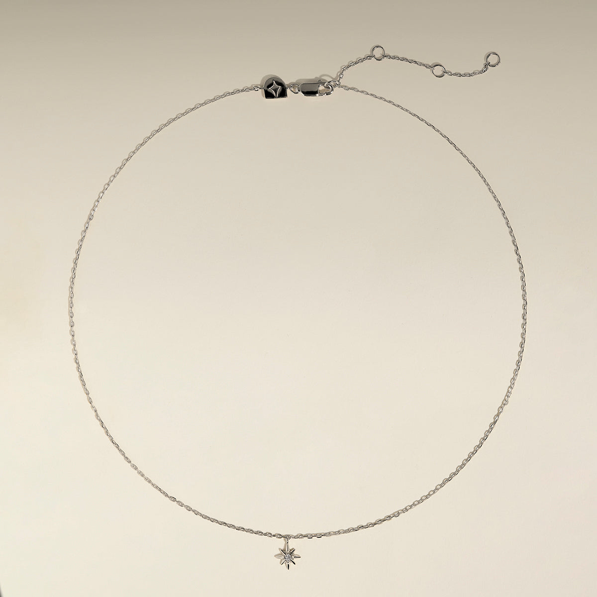 Twilight Star Pendant Necklace in Silver-Astrid &amp; Miyu