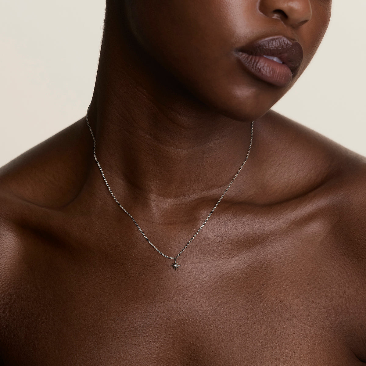 Twilight Star Pendant Necklace in Silver-Astrid &amp; Miyu