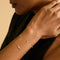 Bracelets - Diamond Charm Bracelet in Solid White Gold - Charm Bracelets - Astrid &amp; Miyu