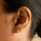 Earrings - Diamond Charm Huggies in Solid Gold - Huggies - Astrid &amp; Miyu