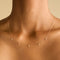 Charm Necklaces - Diamond Charm Necklace in Solid Gold - Charm Necklaces - Astrid &amp; Miyu
