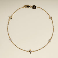 Cosmic Star Charm Bracelet in Gold-Astrid &amp; Miyu