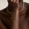 Cosmic Star Charm Bracelet in Gold-Astrid &amp; Miyu