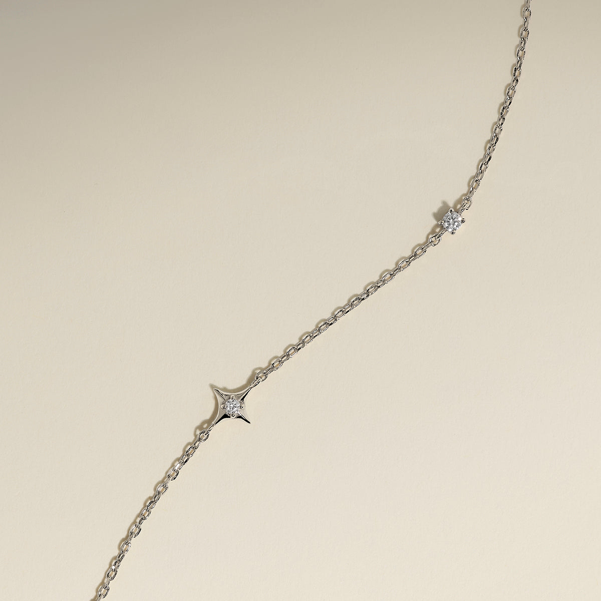 Cosmic Star Charm Bracelet in Silver-Astrid &amp; Miyu