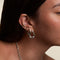 Molten Large Hoops in Silver-Astrid &amp; Miyu
