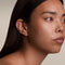 Pear Cluster Stud Earrings in Silver-Astrid &amp; Miyu