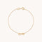 Bracelets - Infinite Charm Bracelet in Solid Gold - Charm Bracelet - Astrid &amp; Miyu