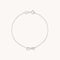 Bracelets - Infinite Charm Bracelet in Solid White Gold - Charm Bracelet - Astrid &amp; Miyu