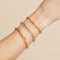18k Gold Plated Jewellery - Infinite Chain Bracelet in Gold - Chain Bracelets - Astrid &amp; Miyu