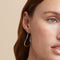 Earrings - Infinite Hoops in Silver - Hoop Earrings - Astrid &amp; Miyu
