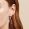 Earrings - Infinite Hoops in Silver - Hoop Earrings - Astrid &amp; Miyu