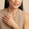 18k Gold Plated Jewellery - Infinite Chain Necklace in Gold - Chain Necklaces - Astrid &amp; Miyu