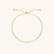 Peridot August Beaded Bracelet in Solid Gold-Astrid &amp; Miyu