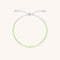 Peridot August Beaded Bracelet in Solid White Gold-Astrid &amp; Miyu