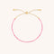 Tourmaline October Beaded Bracelet in Solid Gold-Astrid &amp; Miyu