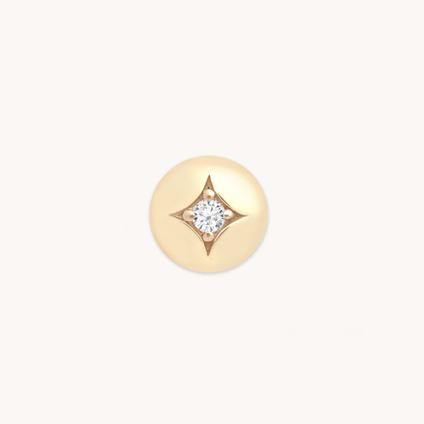 A&M Junior Collection - Cosmic Click Charm in 9k Gold - Click Charm - Astrid &amp; Miyu