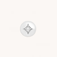 A&M Junior Collection - Cosmic Click Charm in 9k White Gold - Click Charm - Astrid &amp; Miyu