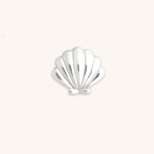 Click Charms - Shell Click Charm in 9k White Gold - Click Charm - Astrid &amp; Miyu