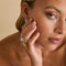 18k Gold Plated Jewellery - Bold Stacking Ring in Gold - Rings - Astrid &amp; Miyu