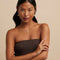 18k Gold Plated Jewellery - Infinite Slim Chain Bracelet in Gold - Chain Bracelet - Astrid &amp; Miyu