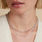 Charm Compatible Necklaces & Bracelets - Infinite Slim Chain Necklace in Silver - Chain Necklace - Astrid &amp; Miyu