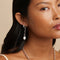 Earrings - Infinite Pearl Drop Studs in Silver - Stud Earrings - Astrid &amp; Miyu