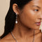 Earrings - Pearl & Crystal Studs in Silver - Stud Earrings - Astrid &amp; Miyu