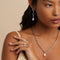 Earrings - Pearl & Crystal Studs in Silver - Stud Earrings - Astrid &amp; Miyu