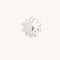 A&M Junior Collection - Sunshine Click Charm in 9k White Gold - Click Charm - Astrid &amp; Miyu