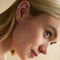 Daith Piercing Jewellery - Seamless Titanium Piercing Hoop in Gold - Piercing Hoop - Astrid &amp; Miyu