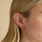 Daith Piercing Jewellery - Seamless Titanium Piercing Hoop in Platinum - Piercing Hoop - Astrid &amp; Miyu