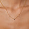 April White Topaz - White Topaz Marquise Charm in 9k White Gold - Welding Charm - Astrid &amp; Miyu