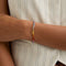 Bracelets - Rainbow Gemstone Bracelet in 9k Gold - Beaded Bracelet - Astrid &amp; Miyu