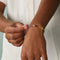 A&M Junior Collection - Junior Rainbow Gemstone Bracelet in 9k Gold - Beaded Bracelet - Astrid &amp; Miyu