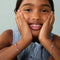 A&M Junior Collection - Junior Rainbow Gemstone Bracelet in 9k White Gold - Beaded Bracelet - Astrid &amp; Miyu