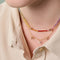 A&M Junior Collection - Junior Rainbow Gemstone Necklace in 9k Gold - Beaded Necklace - Astrid &amp; Miyu