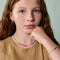 A&M Junior Collection - Junior Rainbow Gemstone Necklace in 9k White Gold - Beaded Necklace - Astrid &amp; Miyu
