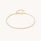 18k Gold Plated Jewellery - Essential Rope Chain Anklet in Gold - Anklet - Astrid &amp; Miyu