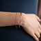 Essential Snake Chain Bracelet in Gold-Astrid &amp; Miyu