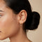 Earrings - Twist Huggies in Solid Gold - Huggies - Astrid &amp; Miyu