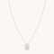 Gemstone Necklaces - Butterfly Pendant Necklace in Silver - Pendant Necklace - Astrid &amp; Miyu