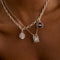 Gemstone Necklaces - Butterfly Pendant Necklace in Silver - Pendant Necklace - Astrid &amp; Miyu