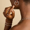 Recycled Sterling Silver Jewellery - Twist Band Ring in Silver - Band Ring - Astrid &amp; Miyu
