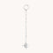Ear Curation Chain™ - Star Ear Curation Chain™ in Solid White Gold - Piercing Chains - Astrid &amp; Miyu