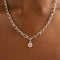 Hoop Charms - Pavé Star Charm in Silver - Talisman Charm - Astrid &amp; Miyu