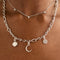Hoop Charms - Pavé Star Charm in Silver - Talisman Charm - Astrid &amp; Miyu