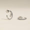 Cosmic Illusion Crystal Hoops in Silver-Astrid &amp; Miyu