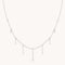 Necklaces & Bracelets - Cosmic Charm Drop Necklace in Silver - Necklaces - Astrid &amp; Miyu