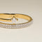 Pavé Crystal Illusion Ring in Gold-Astrid &amp; Miyu