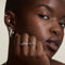 Pavé Crystal Illusion Ring in Silver-Astrid &amp; Miyu